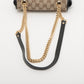 Gucci GG Canvas Canvas & Leather Chain Shoulder Bag