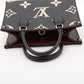 Louis Vuitton bicolor monogram empreinte On the Go PM