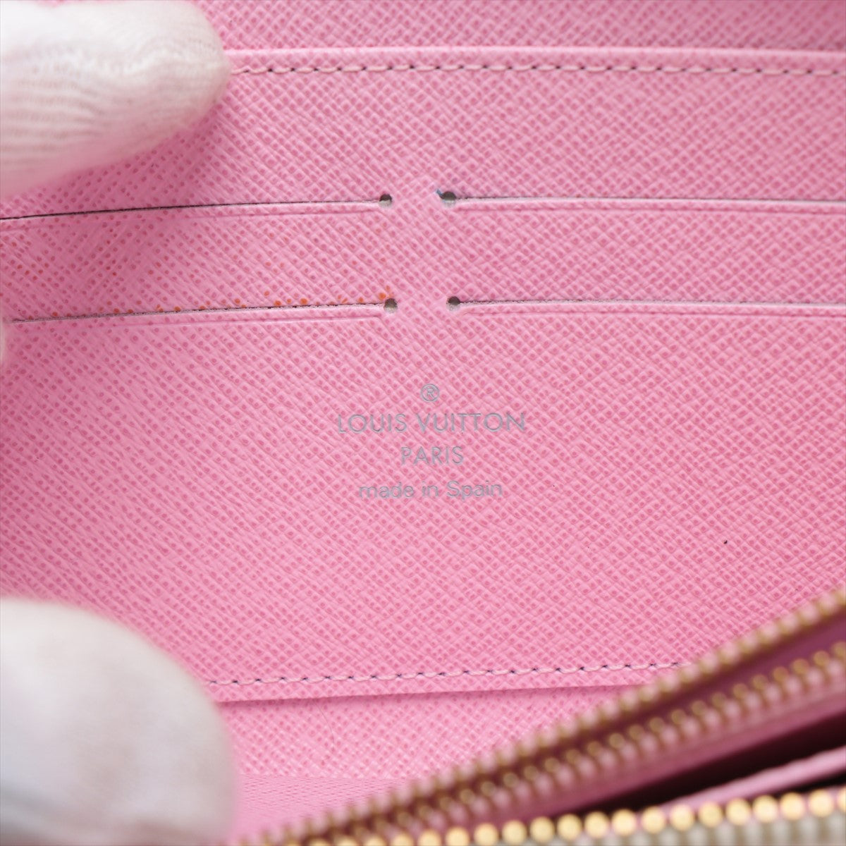 Louis Vuitton Multicolor Zippy Wallet M60241 CA1154 Bron Round-Zip-Wallet