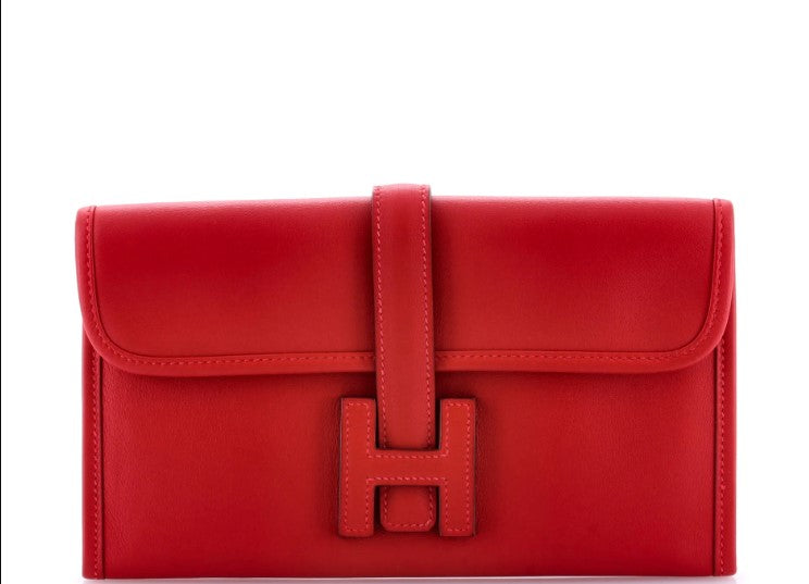 Hermès Jige Duo Clutch Swift