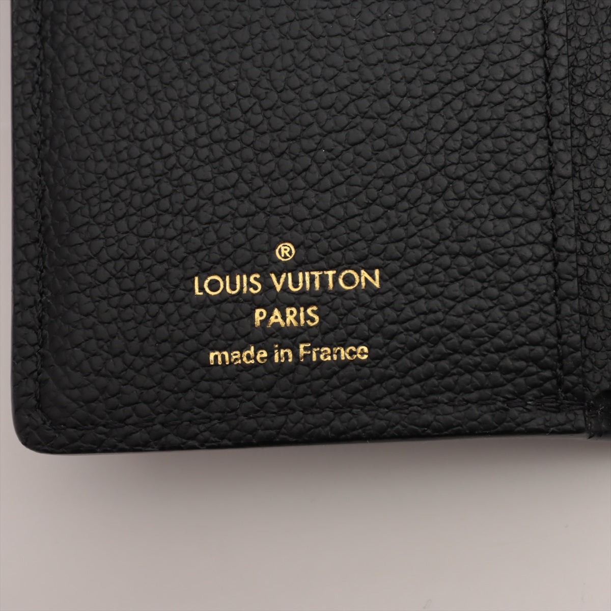 Louis Vuitton monogram empreinte Portefeuilles Métis Compact Noir Compact Wallet