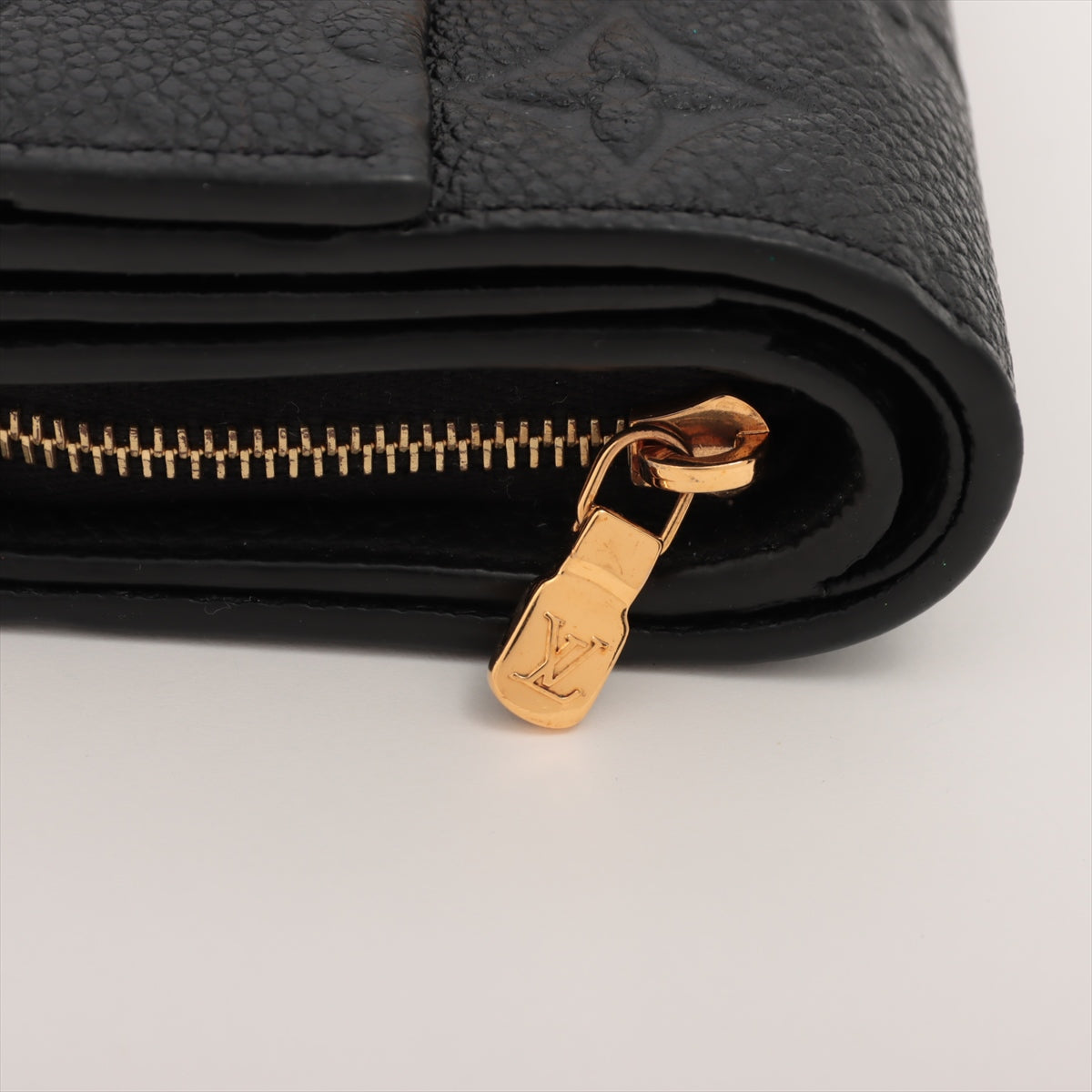 Louis Vuitton monogram empreinte Portefeuilles Métis Compact Noir Compact Wallet