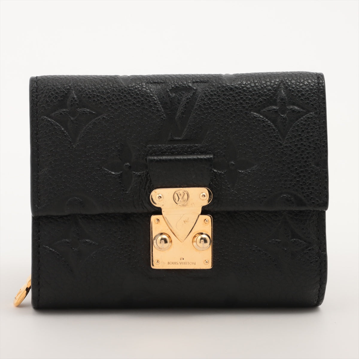 Louis Vuitton monogram empreinte Portefeuilles Métis Compact Noir Compact Wallet