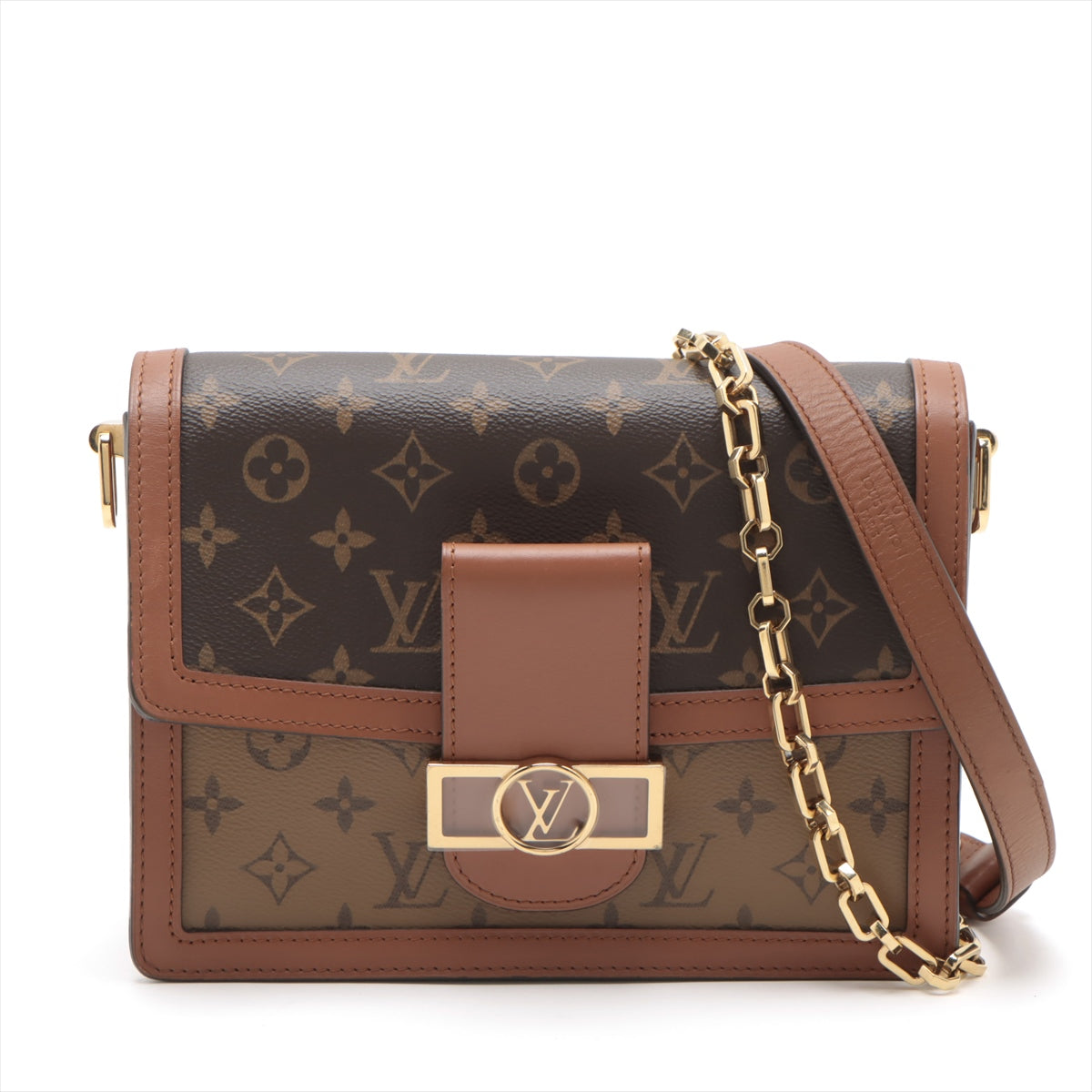 Louis Vuitton Monogram Reverse Dauphine MM M45958