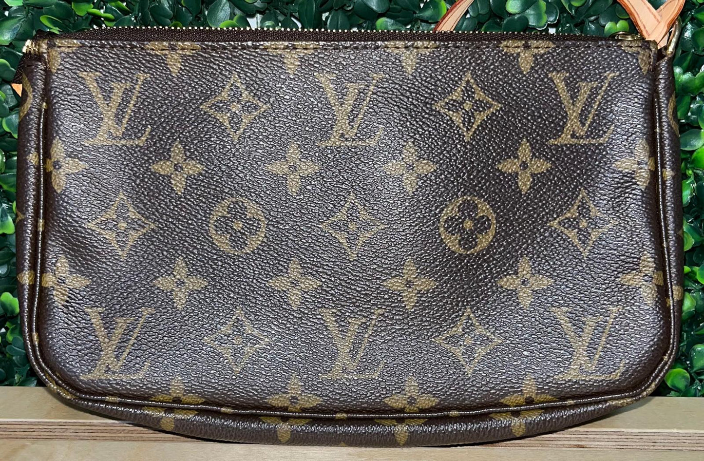 Louis Vuitton Monogram Pochette with dust bag